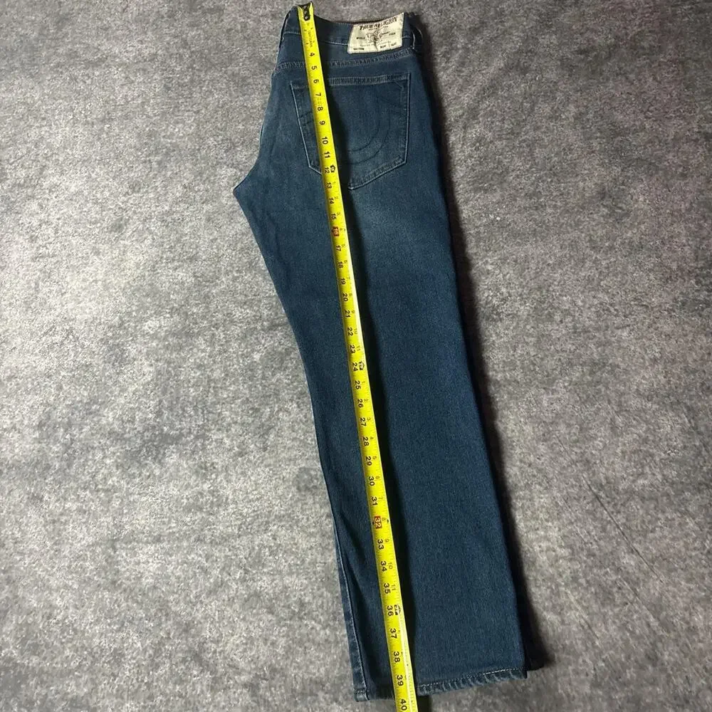 True Religion Men’s Ricky Relaxed Straight Leg Jeans Size 32